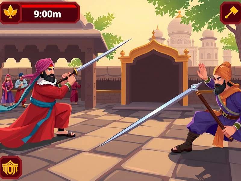 Sikh Hero Quest community event showing players gathered together